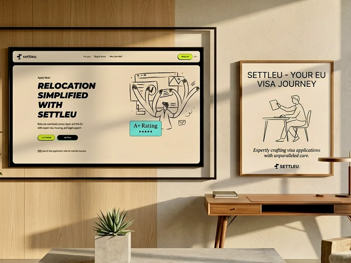 SettleU — EU relocation platform that simplifies moving abroad, built with HTML5, SCSS and Bootstrap